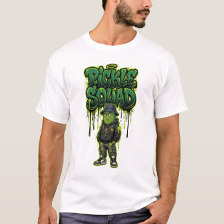 Kantig Graffiti Pickle Liga Hip Hop Grafik T Shirt