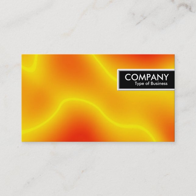 Kantmärkre - plasma flammar visitkort (Framsida)