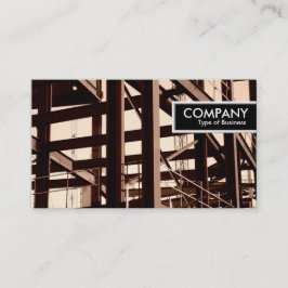 Kantmärkren - stålsätta ramkonstruktion visitkort