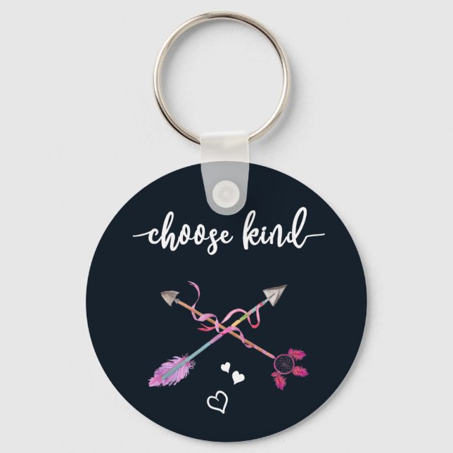 Kantmobbning, välj typ. Var snäll. Tribal Art Nyckelring (Framsida)