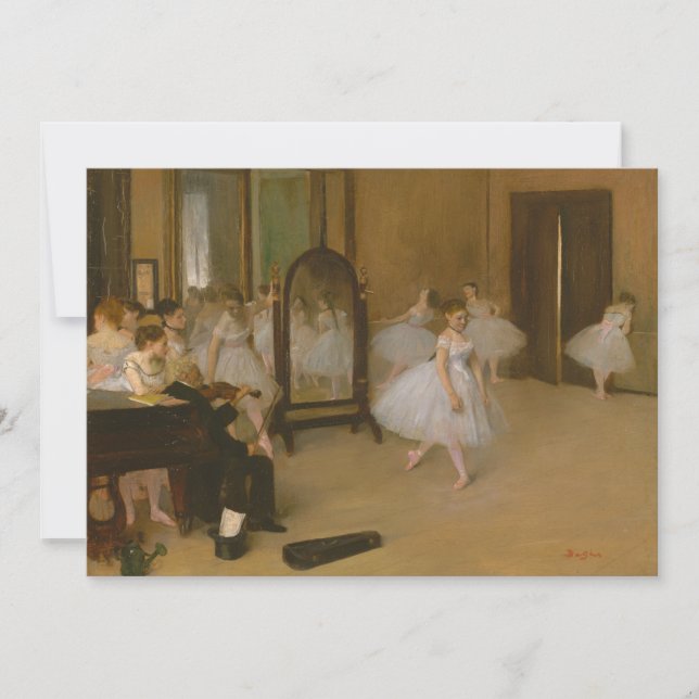 Kantningsklassen | Edgar Degas (Framsida)