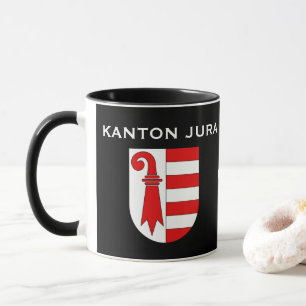 Kanton Jura, Schweiz Kaffe Mugg
