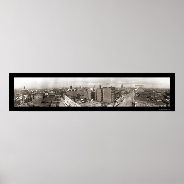 Kanton OH Photo 1913 Poster (Framsidan)