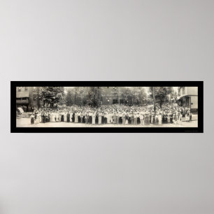 Kanton OH Söndag School Photo 1914 Poster