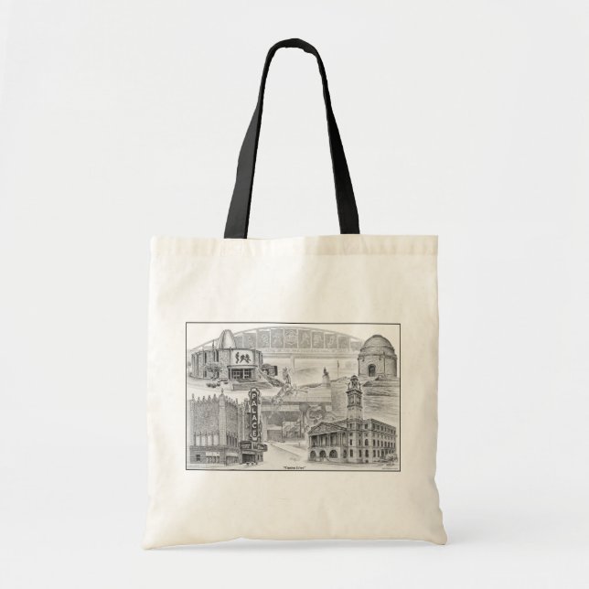 Kanton Ohio Historic Landmarks Tygkasse (Framsidan)