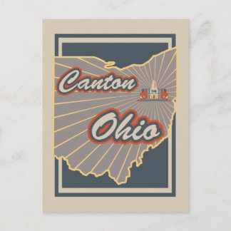 Kanton, Ohio-vykort - Resepostkort v2 Vykort