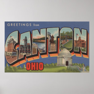 Kanton, OhioLarge Brev ScenesKanton, OH 2 Poster