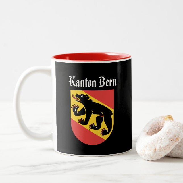 Kantonen Bern, Schweiz Mugg (Med munk)