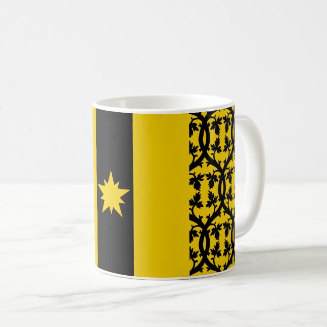 Kantonen Chemin Noir Populace Badge Kaffemugg (Framsida höger)
