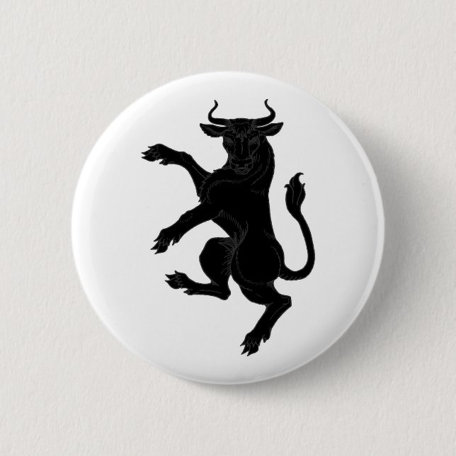 Kantonen Cluain Populace Badge Knapp (Framsida)