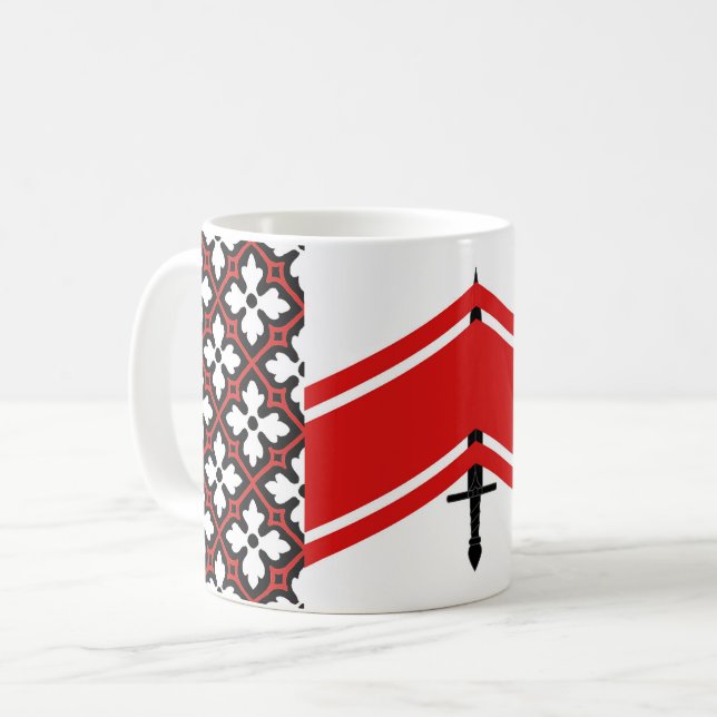 Kantonen Eoforwic Populace Badge Kaffemugg (Framsida vänster)