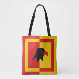 Kantonen Falconcree Populace Badge Tote Bag Tygkasse