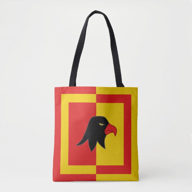 Kantonen Falconcree Populace Badge Tote Bag Tygkasse (Framsida)