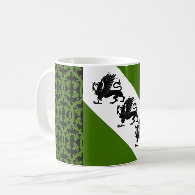 Kantonen Gryphonwald Populace Badge Kaffemugg (Framsida vänster)