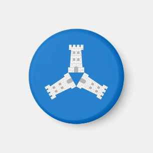 Kantonen Kapellenberg Befolkningsmärke Magnet