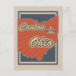 Kantonen, Ohio-vykort - vykort för resor