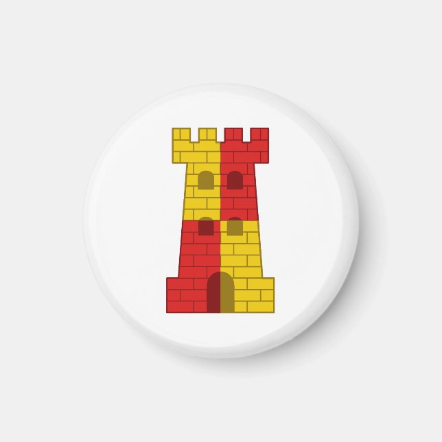 Kantonen Rokkeheldan Populace Badge Magnet (Framsidan)