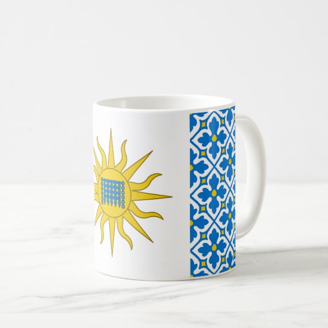Kantonen Summergate Populace Badge Coffee Mugg (Framsida höger)