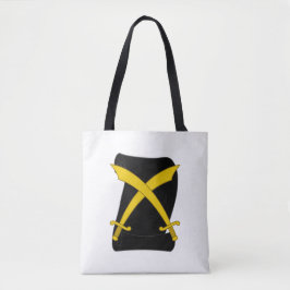 Kantonen Tanwayour Populace Badge Tote Bag Tygkasse