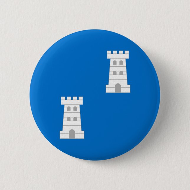 Kantonen Torn Populace Badge Knapp (Framsida)