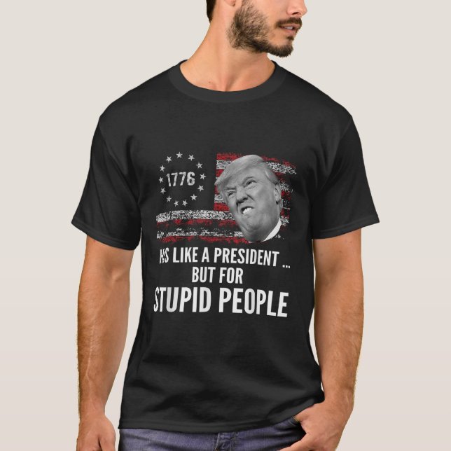 Kantstöt är som en president men för stumpen t shirt (Framsida)