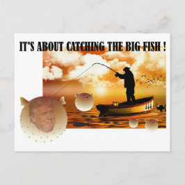 Kantstöt/Fånga den stora fisken!, Vykort