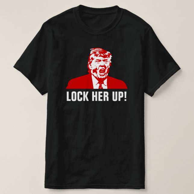 Kantstöt T-Shirt: "LÅS HER UPP!" T Shirt (Design framsida)
