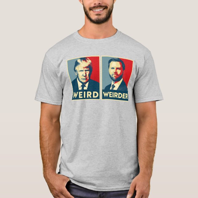 Kanttrumpavvikelse - Konstig och Weirder T Shirt (Framsida)