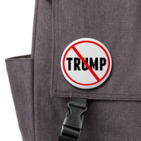 Kanttrumpens enkla röda cirkel X politisk