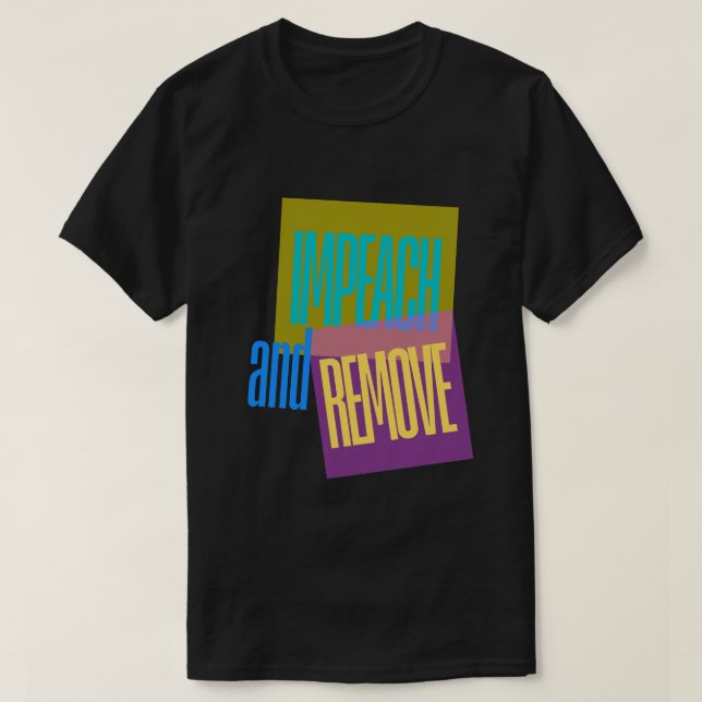 Kanttrumpimplikation och ta bort t shirt (Design framsida)