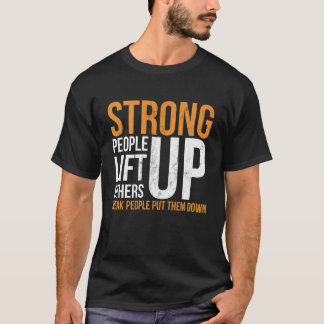 Kantutjämning Stopp Bully-Orangen står upp till Bu T Shirt