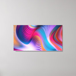 Kanvastryck - Abstrakt-Art-Antelope-Canyon