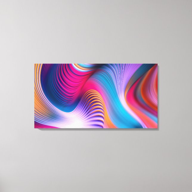 Kanvastryck - Abstrakt-Art-Antelope-Canyon (Framsida)