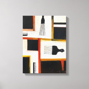 Kanvastryck av Afro Plockas & Combs