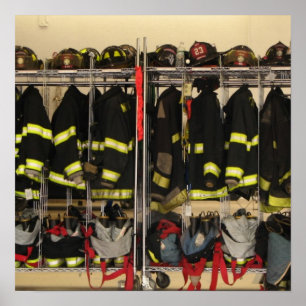 Kanvastryck Bunker-redskap Poster