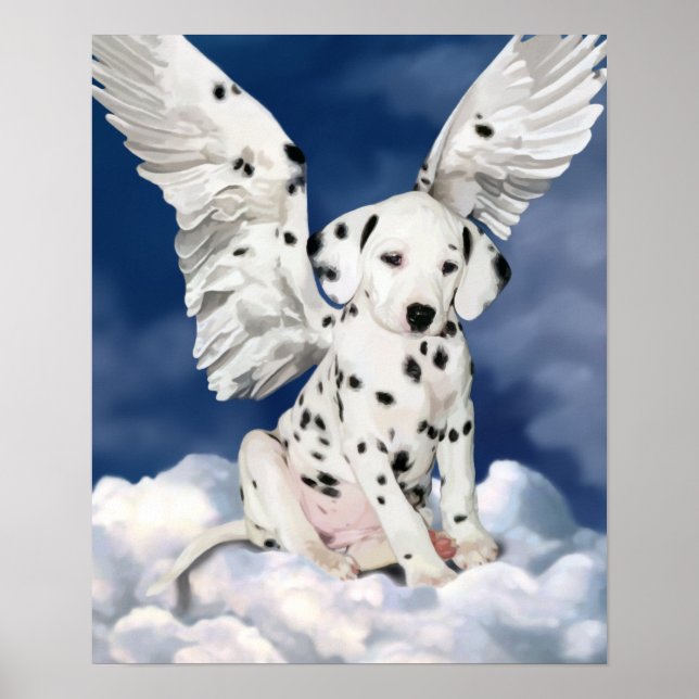 Kanvastryck Dalmatiska marionettmålning Poster (Framsidan)