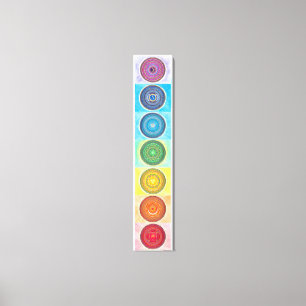 Kanvastryck för 7 Chakra
