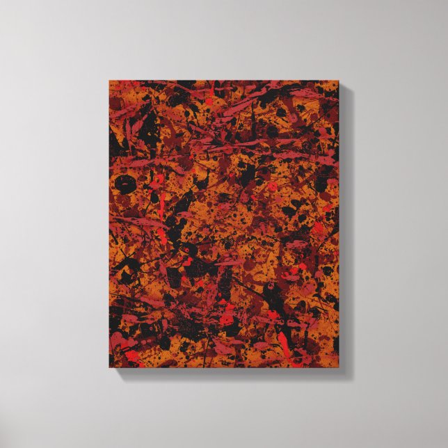 Kanvastryck för Abstrakt nr 1 (Framsida)