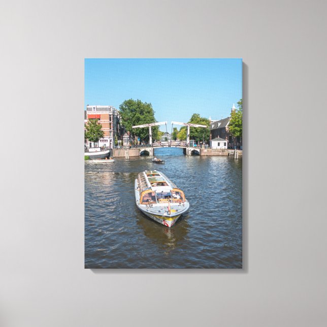 Kanvastryck för Amsterdams synlighet (Framsida)