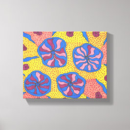 Kanvastryck för Blomsterträdgård av Bright-Futuris