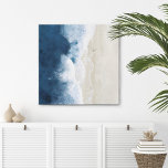 Kanvastryck för ’Coastal Aerial Beach Sand’<br><div class="desc">Målning av kustfisket Skriv ut med vattenblått och sankt vitt färg av ett vackert tropiskt hav och sand. Kuststranddekoration med kristallklar skal av vatten och havsskum av akvariabläder och sandiga neutralter. Denna moderna kustkonst är en biet av snyggtens stranddekoration, tropisk väggkonst, kustdekoration, för alla kusthem, strandstugor och havsbottnar. Copyright ©...</div>