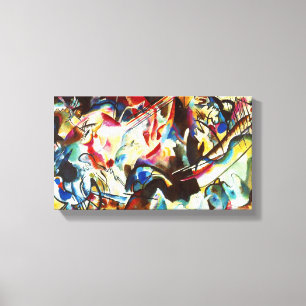 Kanvastryck för Kandinsky sammansättning VI