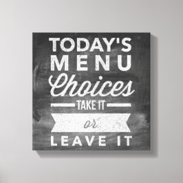 Kanvastryck för köksartiklar