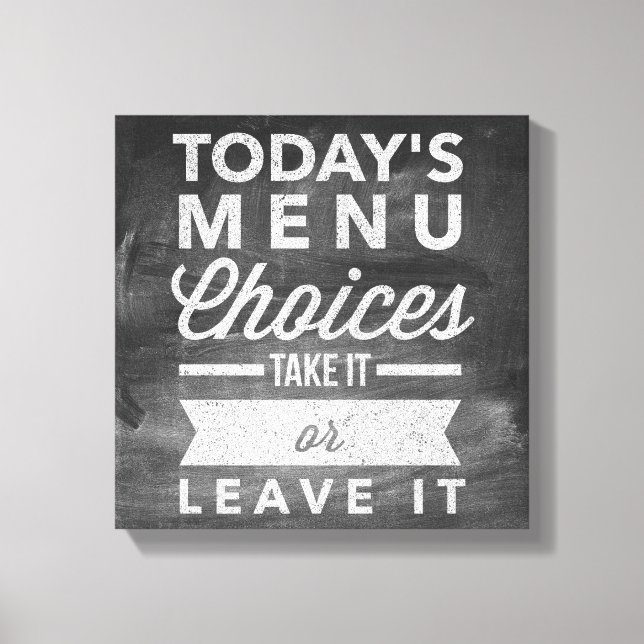 Kanvastryck för köksartiklar (Framsida)