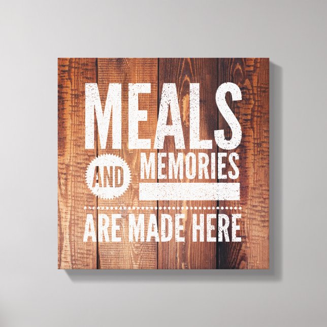 Kanvastryck för köksartiklar (Framsida)