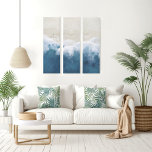 Kanvastryck för kustatallikern Beach 3<br><div class="desc">Kustaterial Beach 3 Panel Print with aqua blue and sandy white färg of a vacker tropical sea and sand. Kuststranddekoration med kristallklar skal av vatten och havsskum av akvariabläder och sandiga neutralter. Denna moderna kustkonst är en biet av snyggtens stranddekoration, tropisk väggkonst, kustdekoration, för alla kusthem, strandstugor och havsbottnar. Copyright...</div>