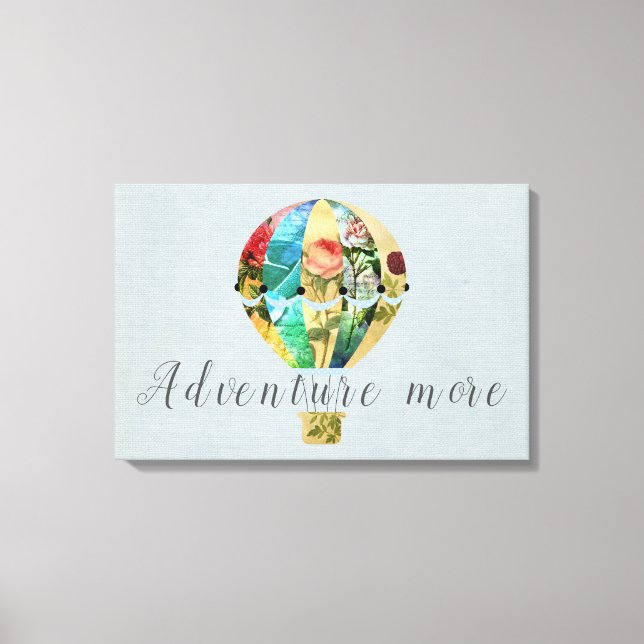 Kanvastryck för Luftballong av korrigeringsfiler (Framsida)