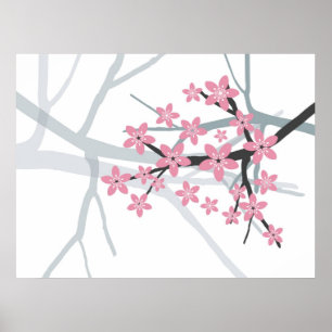 Kanvastryck för Sakura grenoriginal Poster