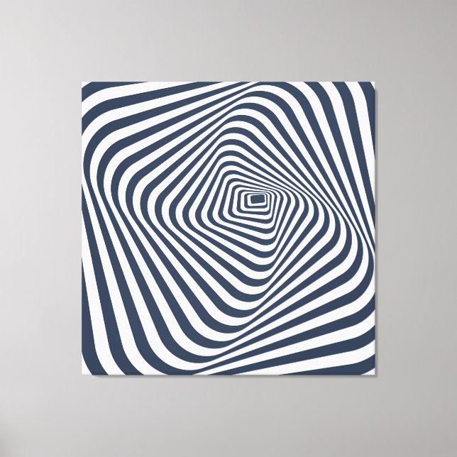 Kanvastryck - genom tunneln (Framsida)