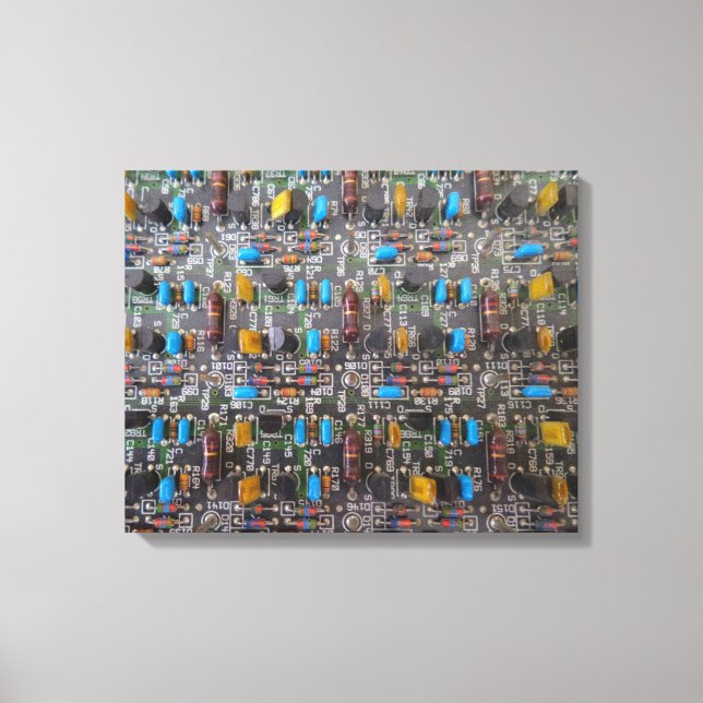 Kanvastryck i krets (Framsida)